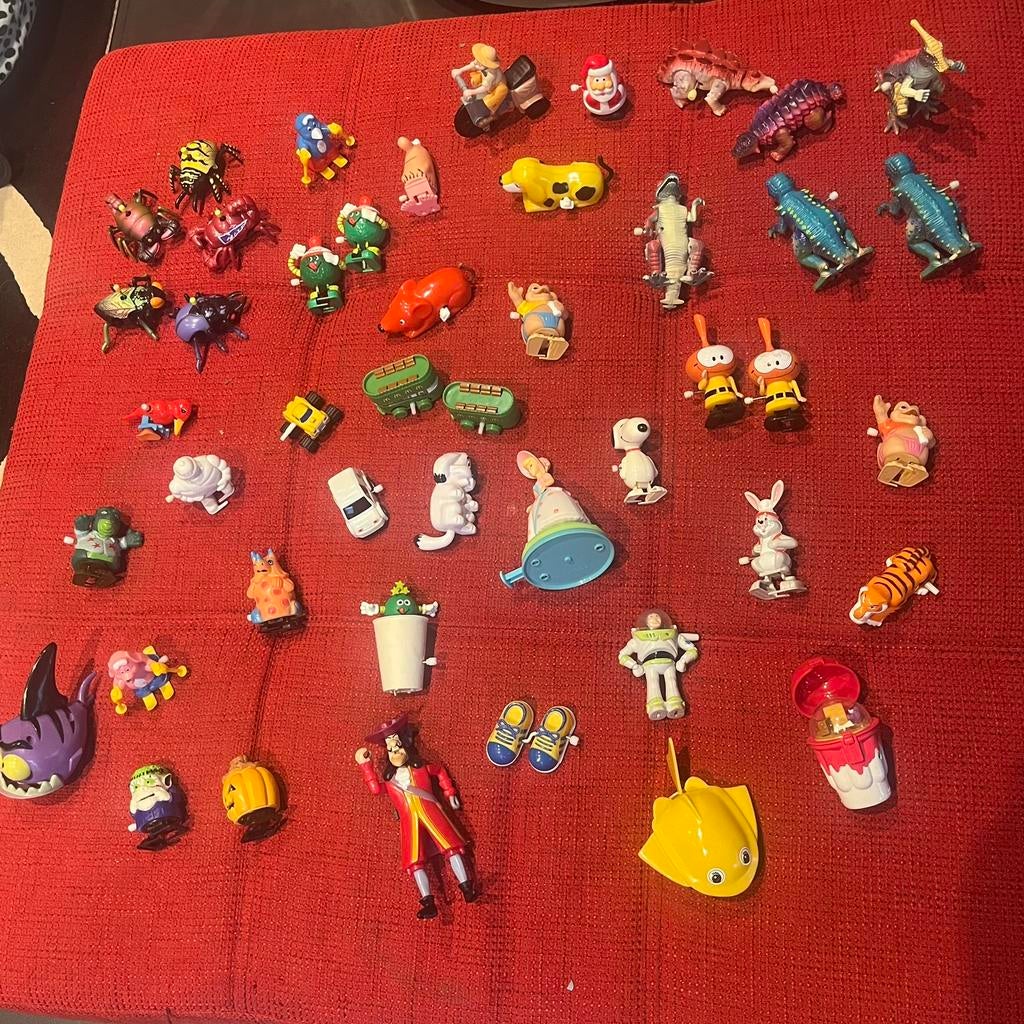 Vintage wind-me-up toys figures, Verzamelen, Poppetjes en Figuurtjes, Ophalen, Zo goed als nieuw