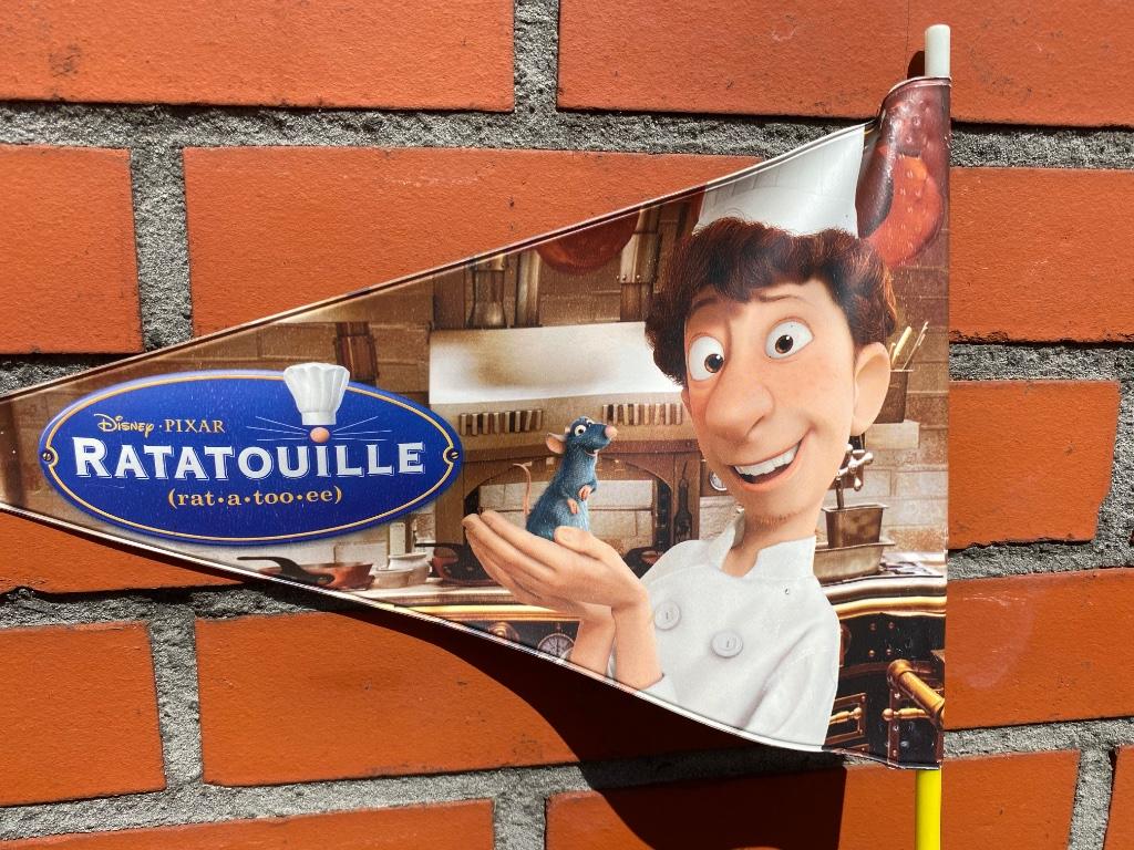 Fietsvlag ratatouille, Enlèvement, Utilisé, Disney