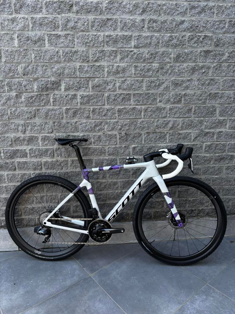 Scott Addict RC Gravel – maat S, Fietsen en Brommers, Ophalen, Zo goed als nieuw, Carbon