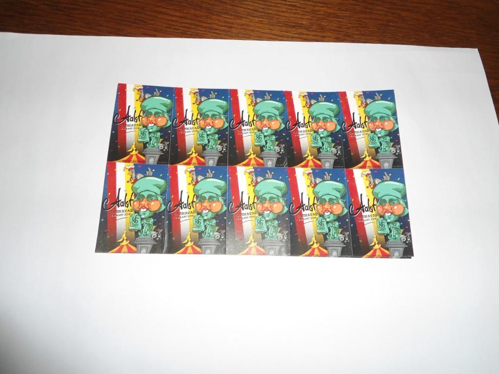 Aalst Carnaval verzamelen, Ophalen, Nieuw