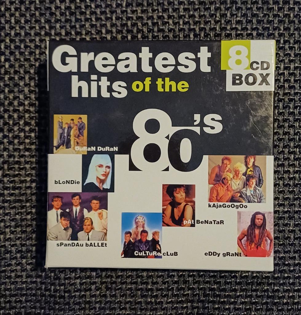 8xCD: Greatest hits of the 80's (Disky), Enlèvement ou Envoi, Comme neuf, Coffret