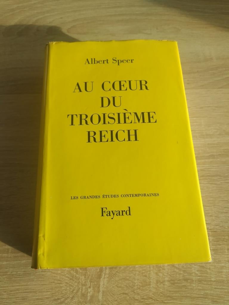 Au cœur du 3eme Reich Albert Speer Fayard 2eme guerre monde, Enlèvement ou Envoi, Général, Deuxième Guerre mondiale, Utilisé