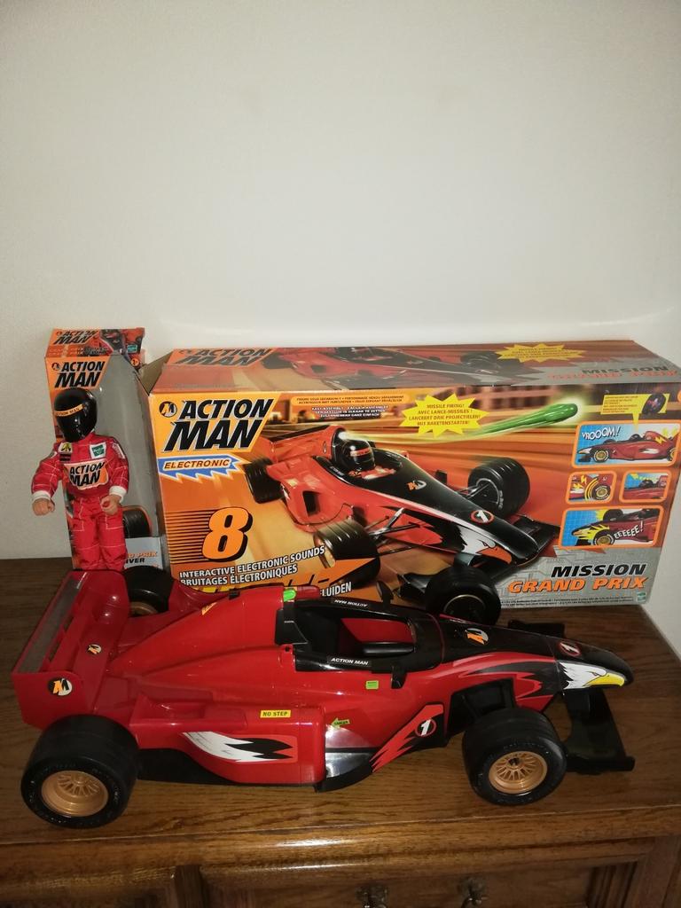 Action man grand prix auto, Ophalen of Verzenden, Zo goed als nieuw