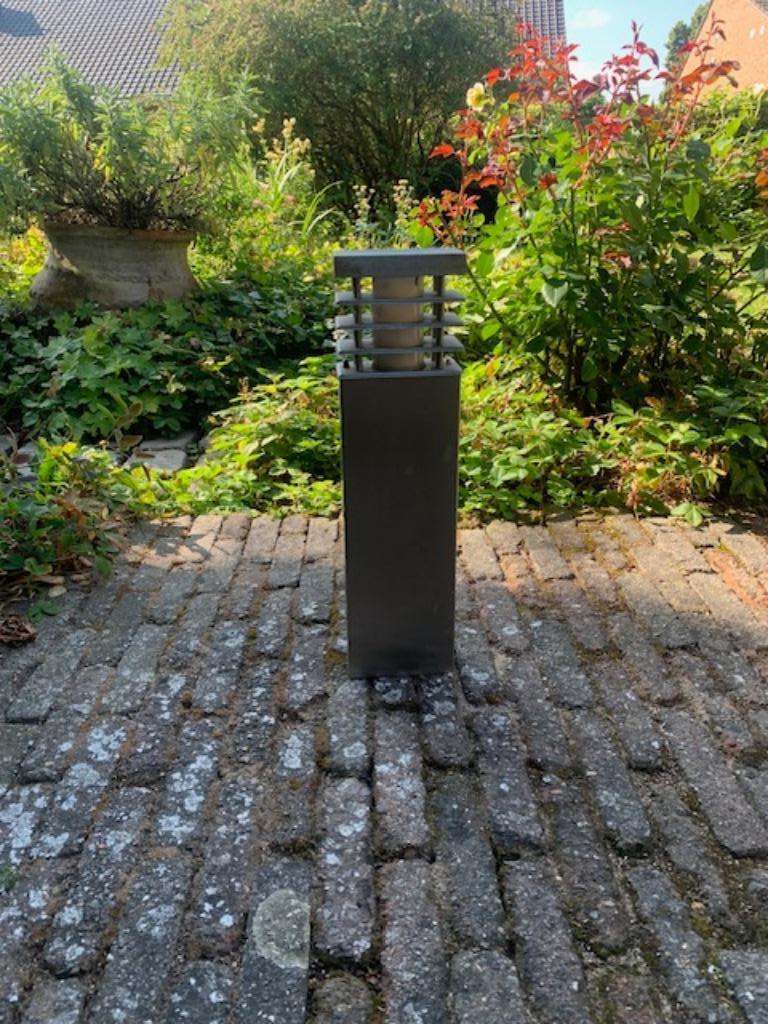 lampes de jardin, Résistant à l'eau, Inox, Lampadaire, Comme neuf
