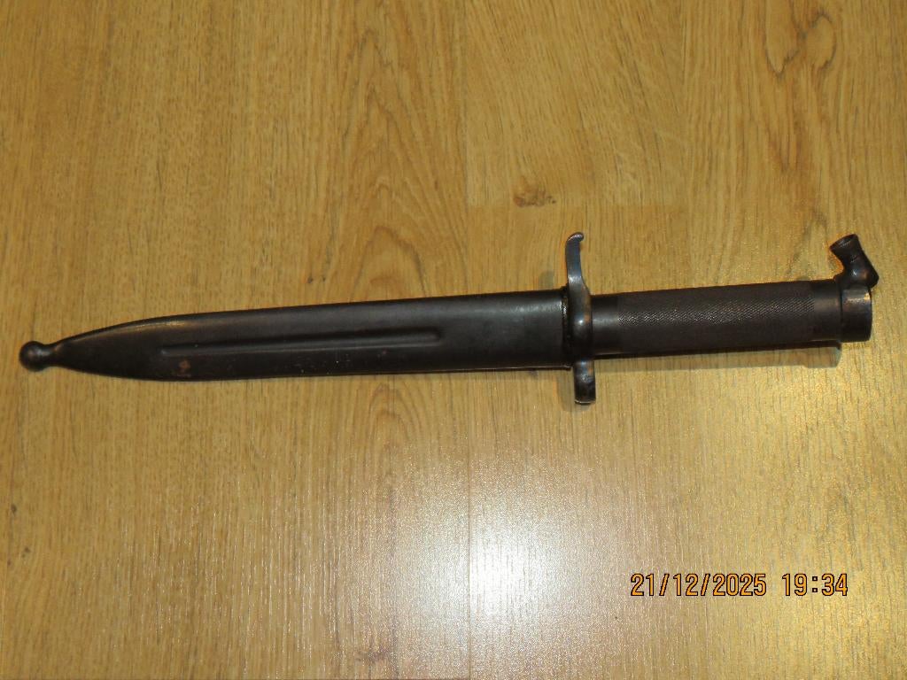 WW2 Bajonet Zweeds M1896, Verzamelen, Militaria | Tweede Wereldoorlog, Ophalen of Verzenden, Landmacht, Mes of Dolk