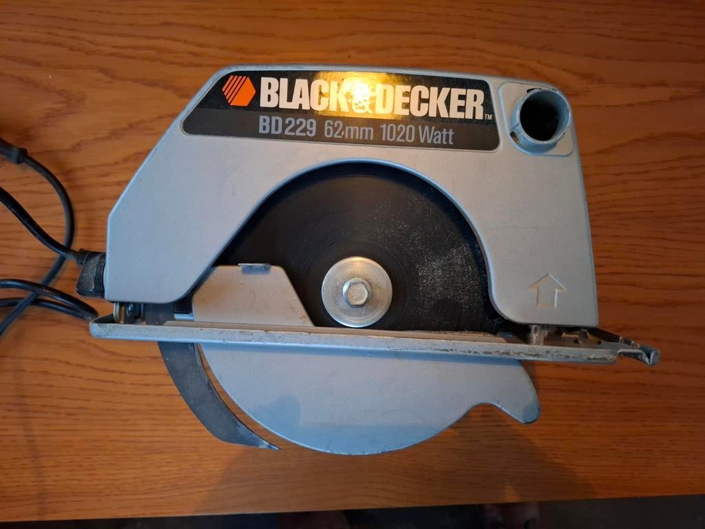 Black & Decker BD 229 cirkelzaag, Ophalen