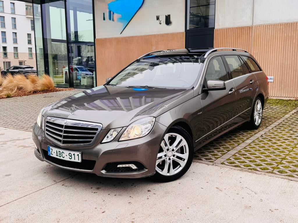 Mercedes E220Cdi Avantgarde, Auto's, Mercedes-Benz, Euro 5, Beige, Bruin, Bedrijf