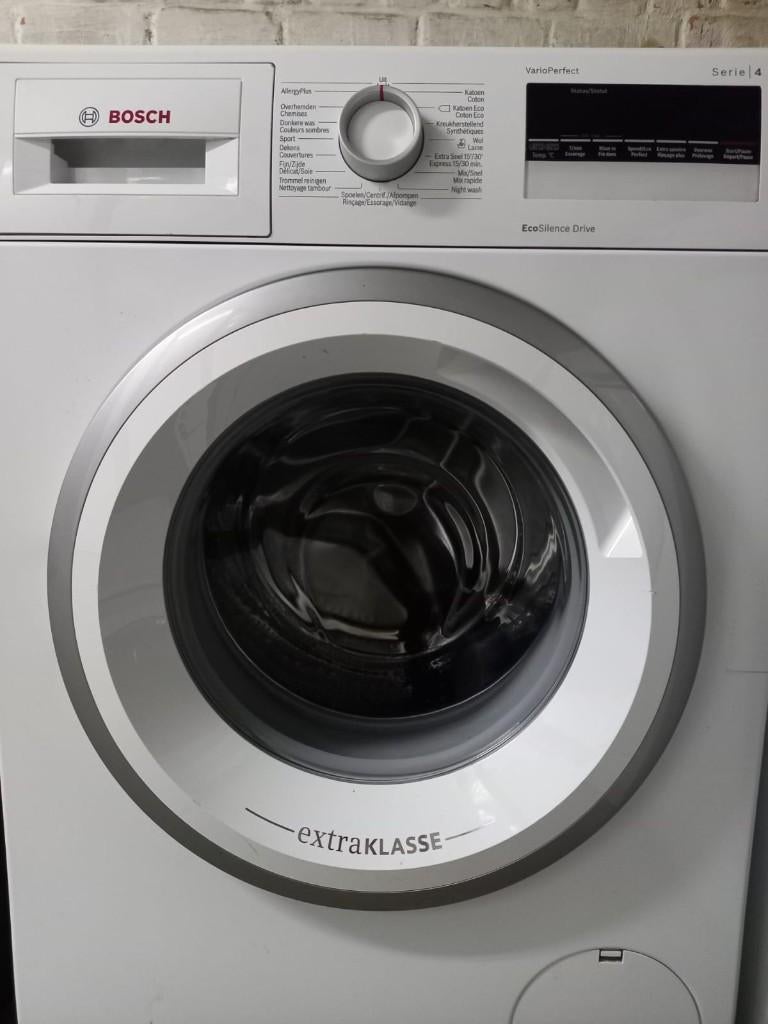Bosch 9kg A +++ wasmachine, Ophalen, Zo goed als nieuw, Voorlader