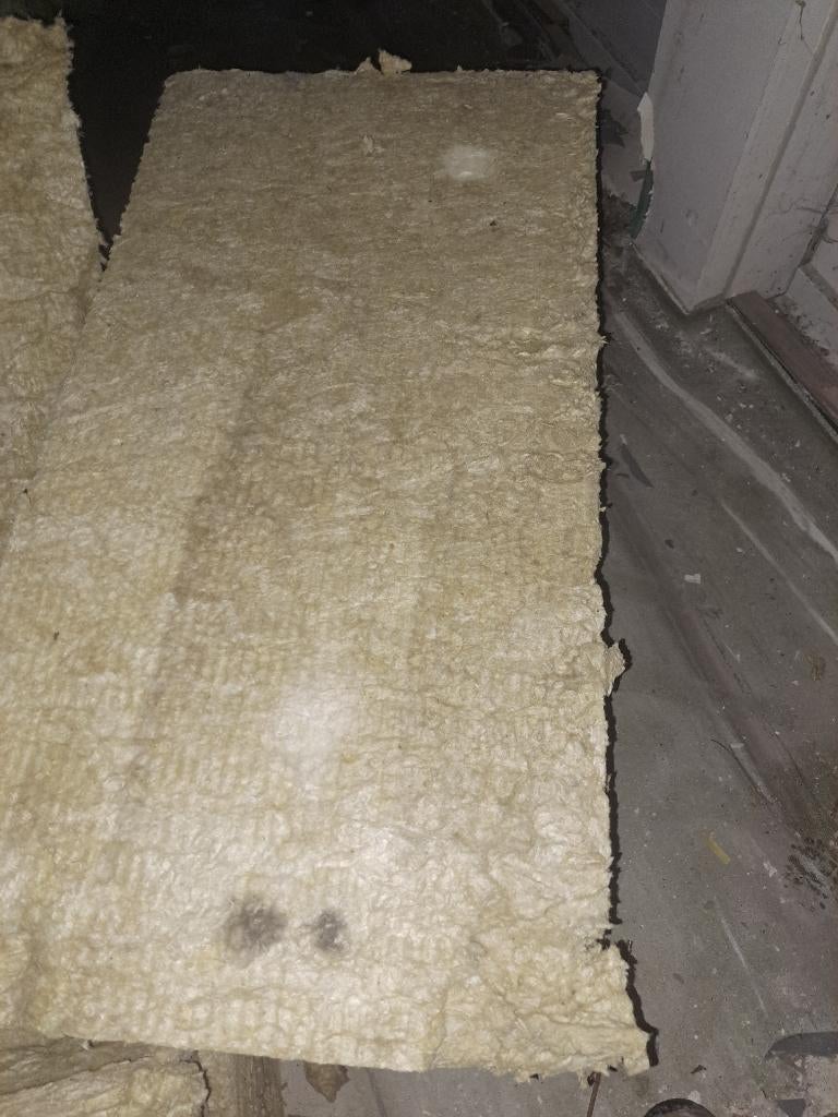 steenwol 12 cm dik, Ophalen, Gebruikt, Dakisolatie, Steenwol