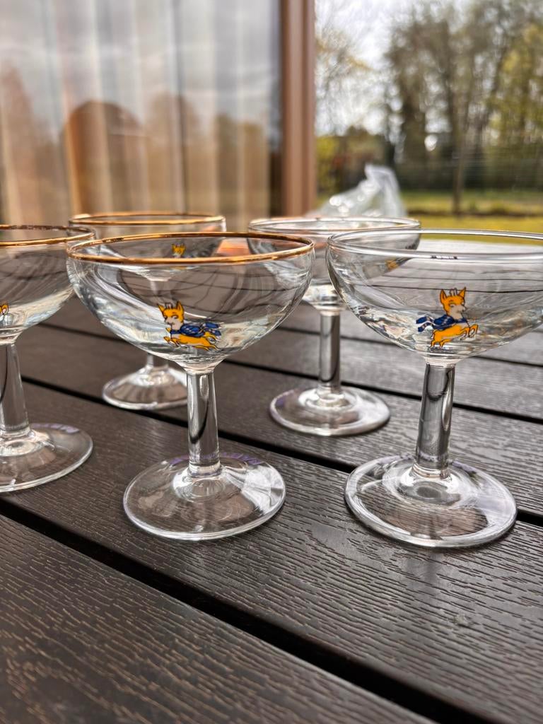 Babycham glaasjes, Collections, Enlèvement, Comme neuf