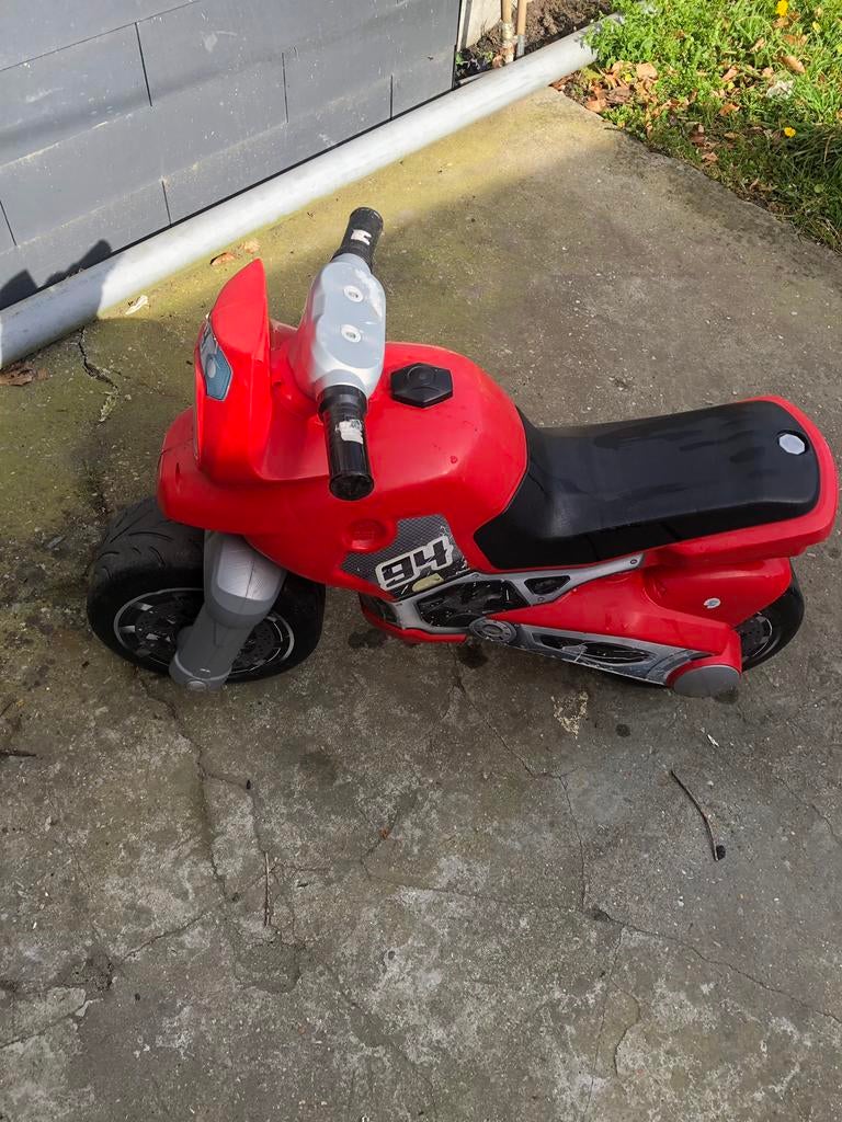 Kindermotor, Ophalen, Zo goed als nieuw