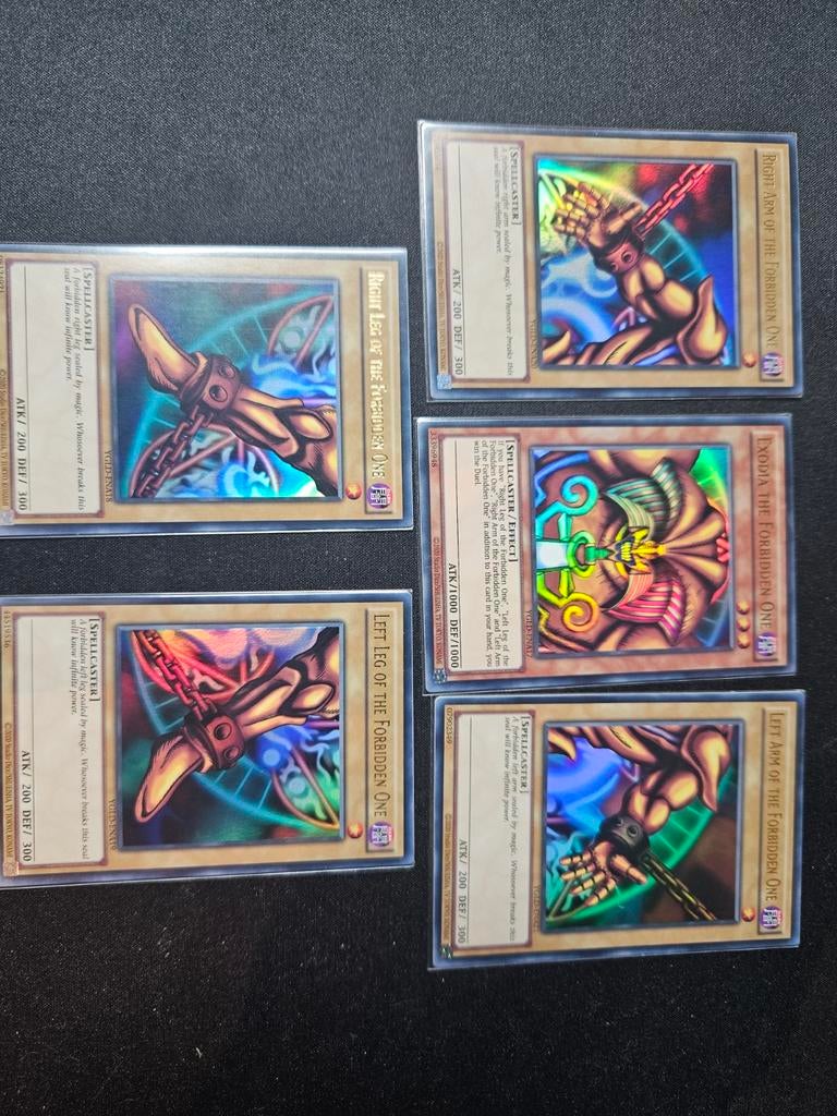 Set exodia ygld, Hobby en Vrije tijd, Verzamelkaartspellen | Yu-gi-Oh!, Ophalen of Verzenden