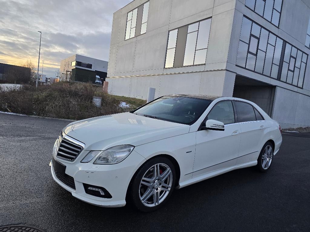 Mercedes E250CDI Avantgarde - AUTOMAAT - 05/2009 - EURO 5, Autos, Cuir, Euro 5, 4 portes, Entreprise