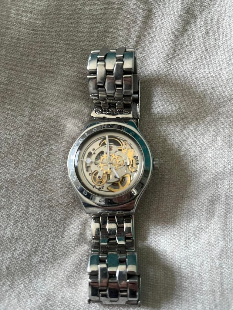 Swatch-horloge, Handtassen en Accessoires, Horloges | Dames, Ophalen, Zo goed als nieuw, Swatch