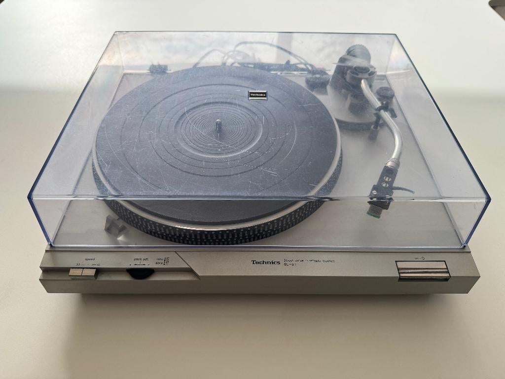 Goed werkende Technics direct drive platenspeler SL-D1, Audio, Tv en Foto, Platenspelers, Ophalen, Gebruikt, Pitch-regelaar, Platenspeler