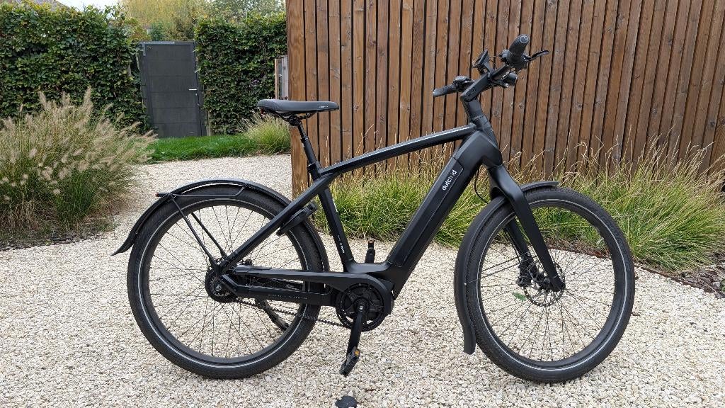 e-Bike | Dutch ID Shadow S75 625Wh Zwart Maat 53, Zo goed als nieuw, 51 tot 55 cm, 50 km per accu of meer, Ophalen