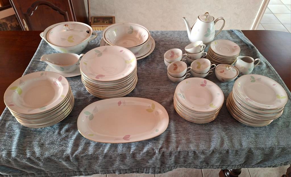 Vintage servies van Winterling Bavaria. zie beschrijving, Antiek en Kunst, Antiek | Servies compleet, Ophalen