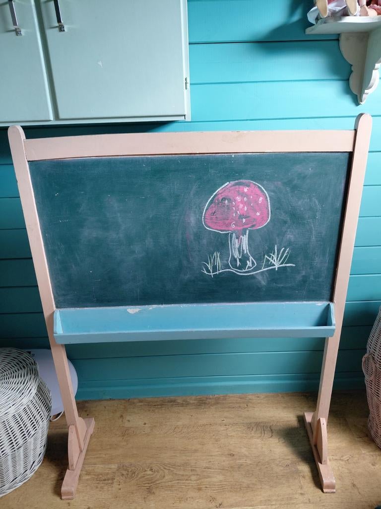 Groot dubbelzijdig staanbord, Enlèvement