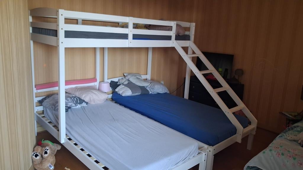 3personen stapelbed nieuwstaat, Ophalen of Verzenden, Stapelbed