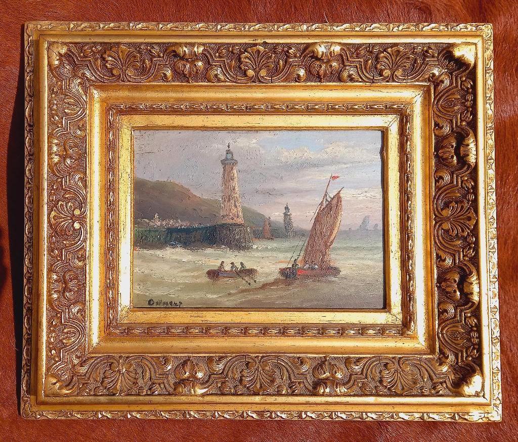 Peinture sur toile, voiliers DUMONT, Enlèvement ou Envoi