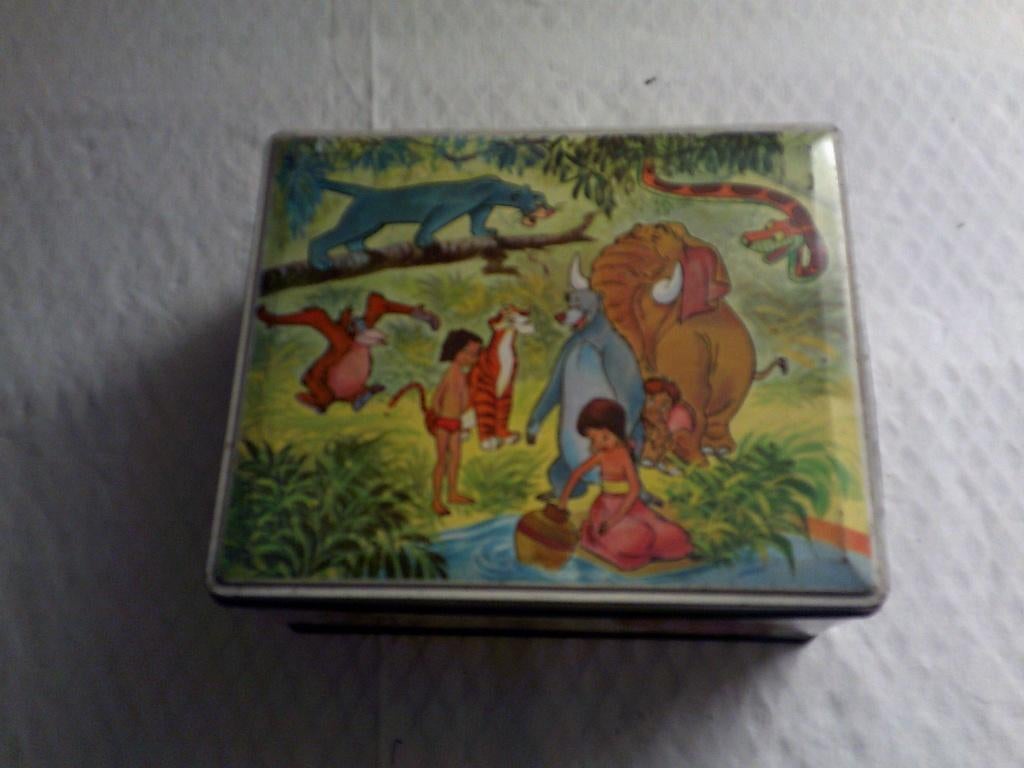 Vintage blik Romboutskoffie, Enlèvement ou Envoi, Utilisé, Café, Autres marques