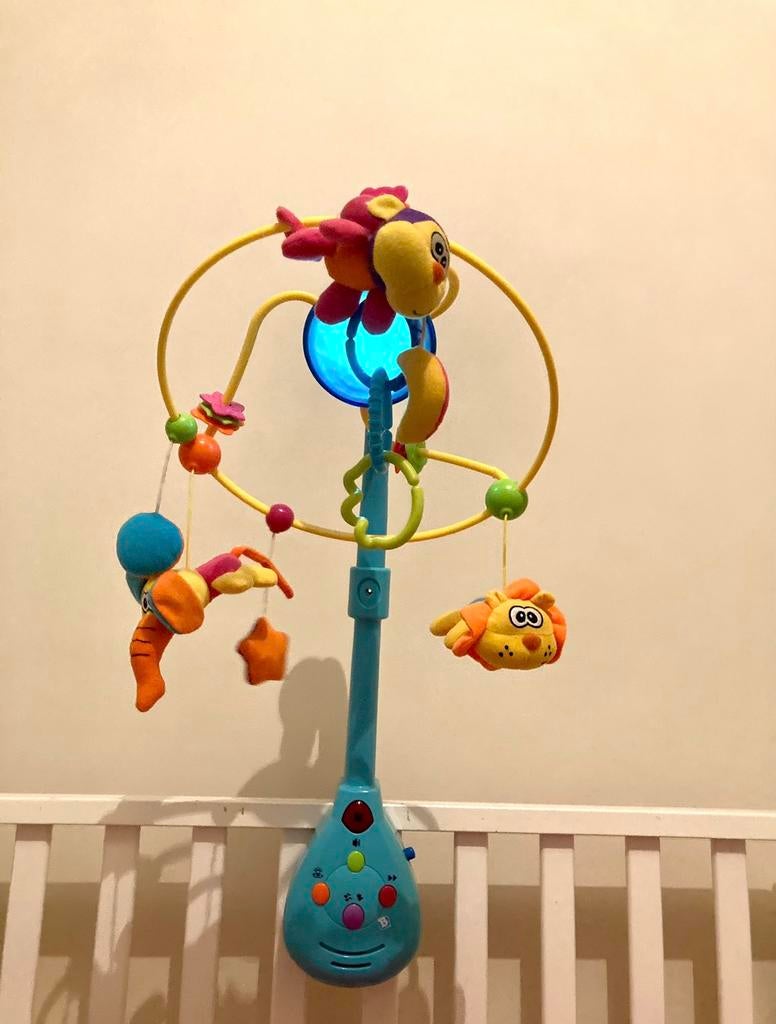 Baby boxmobiel / bedmobiel met afstandsbediening, Ophalen, Gebruikt