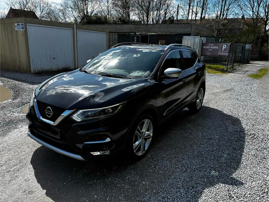 Nissan qashqai, Auto's, Voorwielaandrijving, Stof, 4 cilinders, Zwart