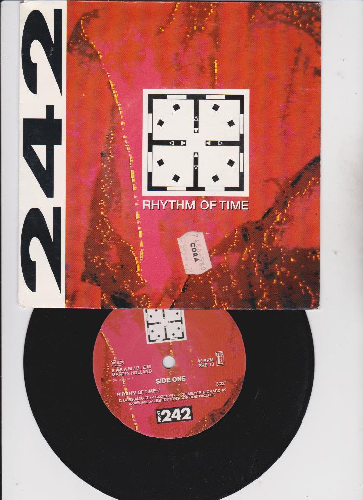 Front 242 – Rhythm Of Time   1991, 7 inch, Single, Ophalen of Verzenden, Zo goed als nieuw