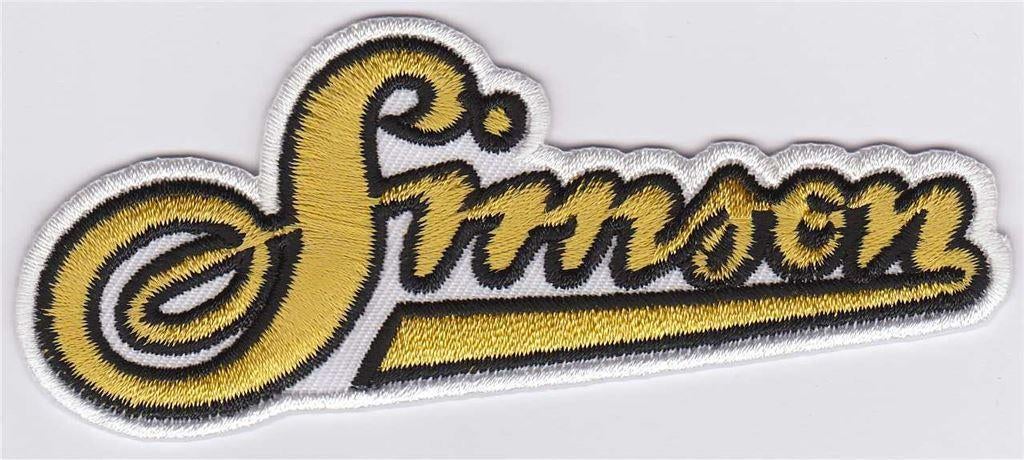 Simson Motorcycles stoffen opstrijk patch embleem, Motos, Envoi, Neuf