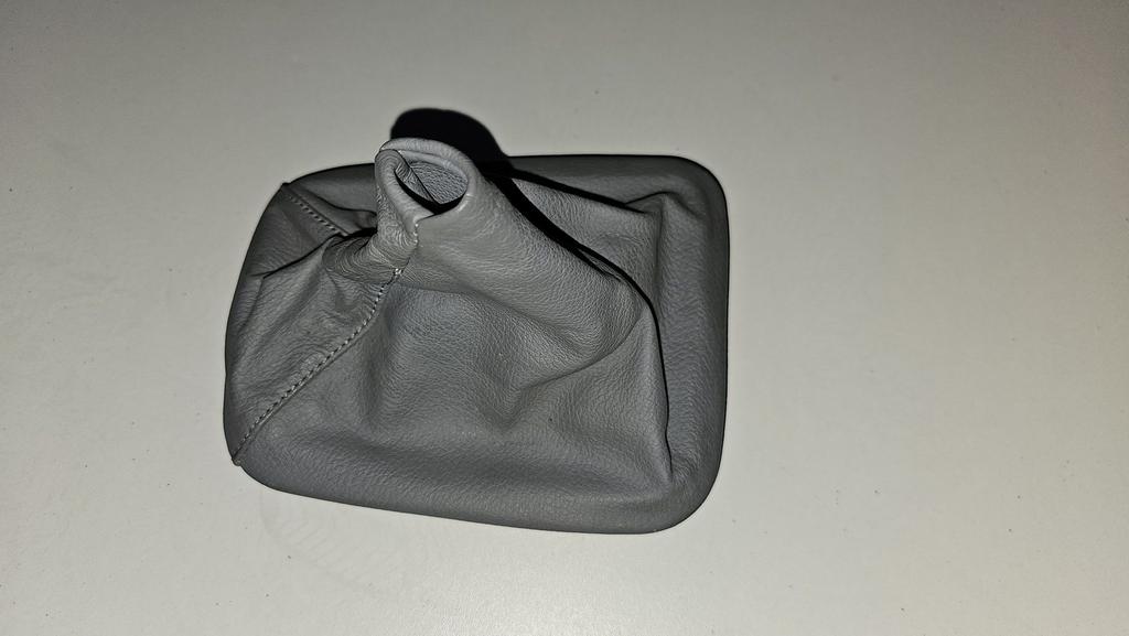 Versnellingspookhoes leer pookhoes grijs schakelbak BMW 3 se, Auto-onderdelen, -, -, Nieuw, Ophalen of Verzenden