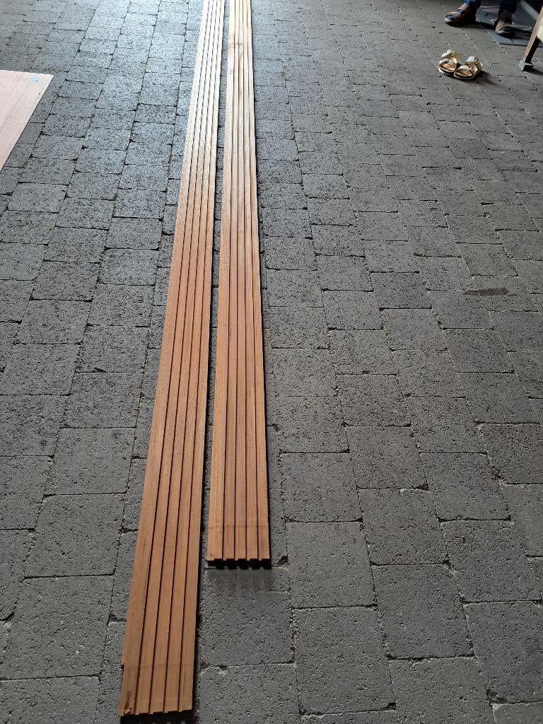 Ayous profiel planken, Ophalen