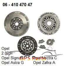 Opel Zafira 2.0 DTI koppeling vliegwiel Opel Vectra C Astra, Neuf, -, Opel, -