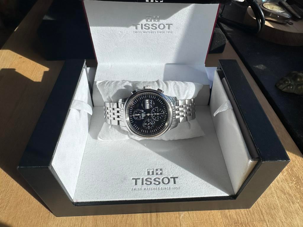 Montre Tissot Le Locle automatique, Handtassen en Accessoires, Horloges | Heren, Staal, Staal, Verzenden, Polshorloge