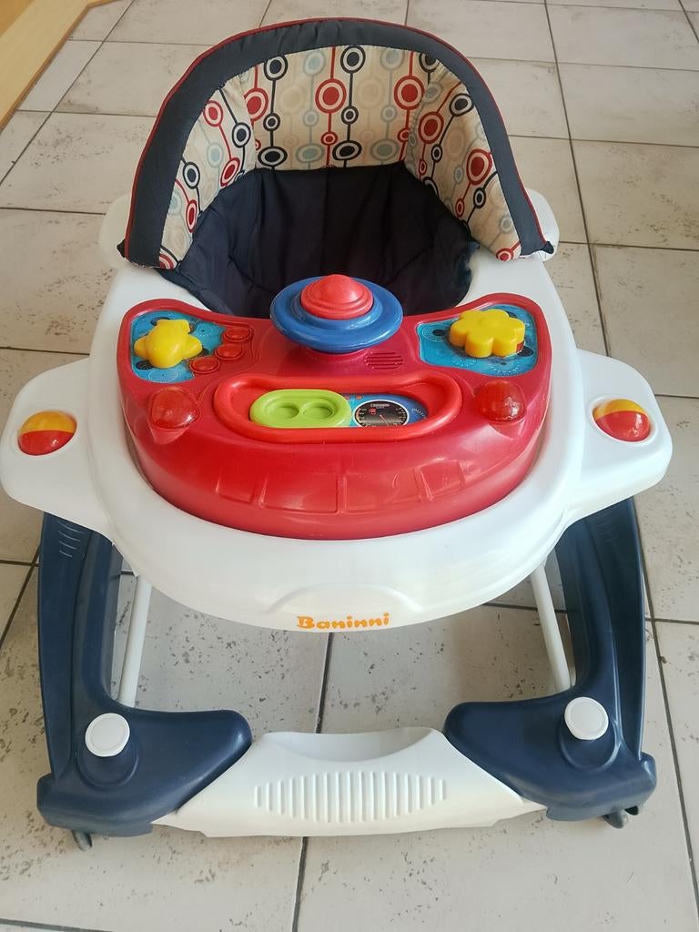 Looprek met activity baninni, Enlèvement