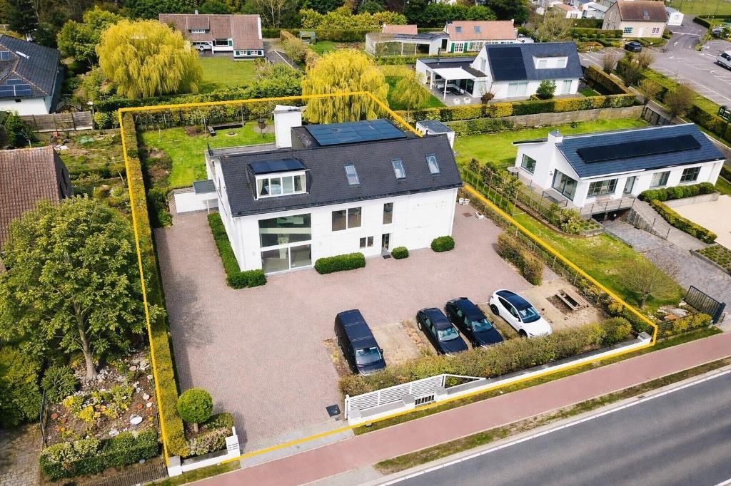 TE KOOP - Kantoor met woonst, Immo, Huizen en Appartementen te koop, 1000 tot 1500 m², Koksijde, Provincie West-Vlaanderen, 535 m²