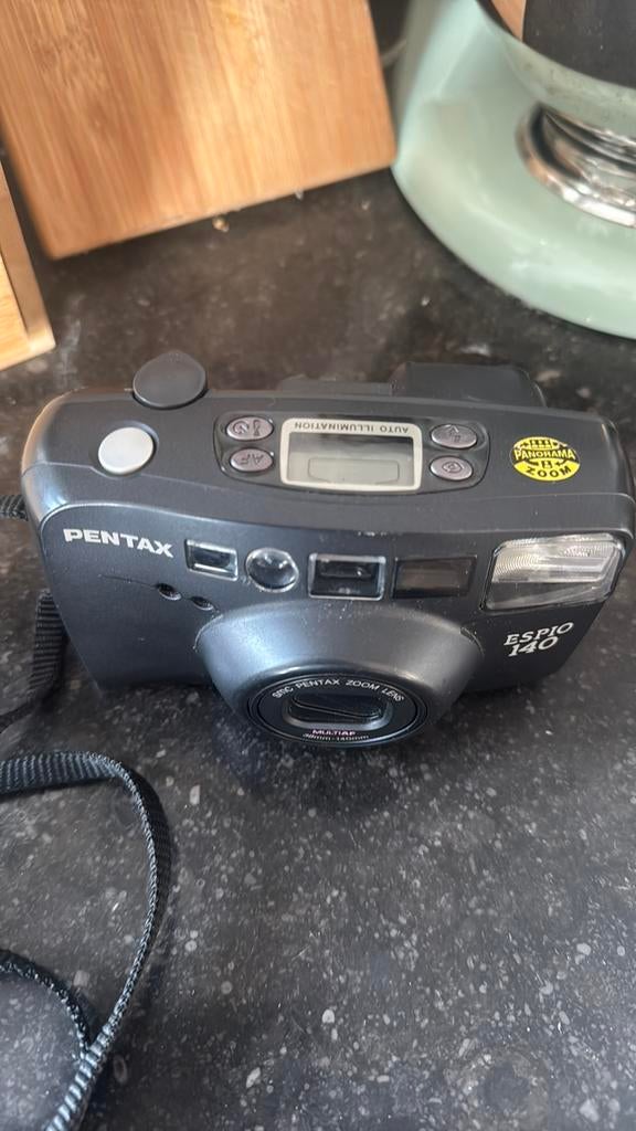 Pentax espio 140 analogique, TV, Hi-fi & Vidéo, Appareils photo analogiques, Enlèvement, Comme neuf, Pentax
