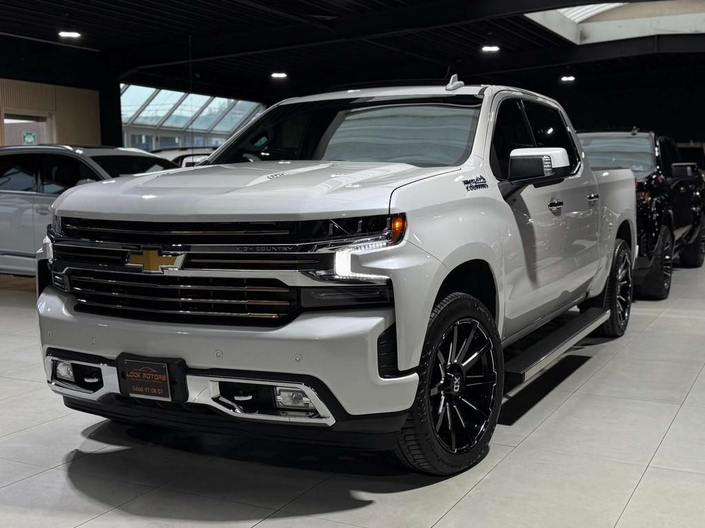 Chevrolet Silverado 6.2L V8 HIGH COUNTRY 4X4 426cv LPG full, Auto's, Chevrolet, 4 deurs, Gebruikt, 8 cilinders, Leder