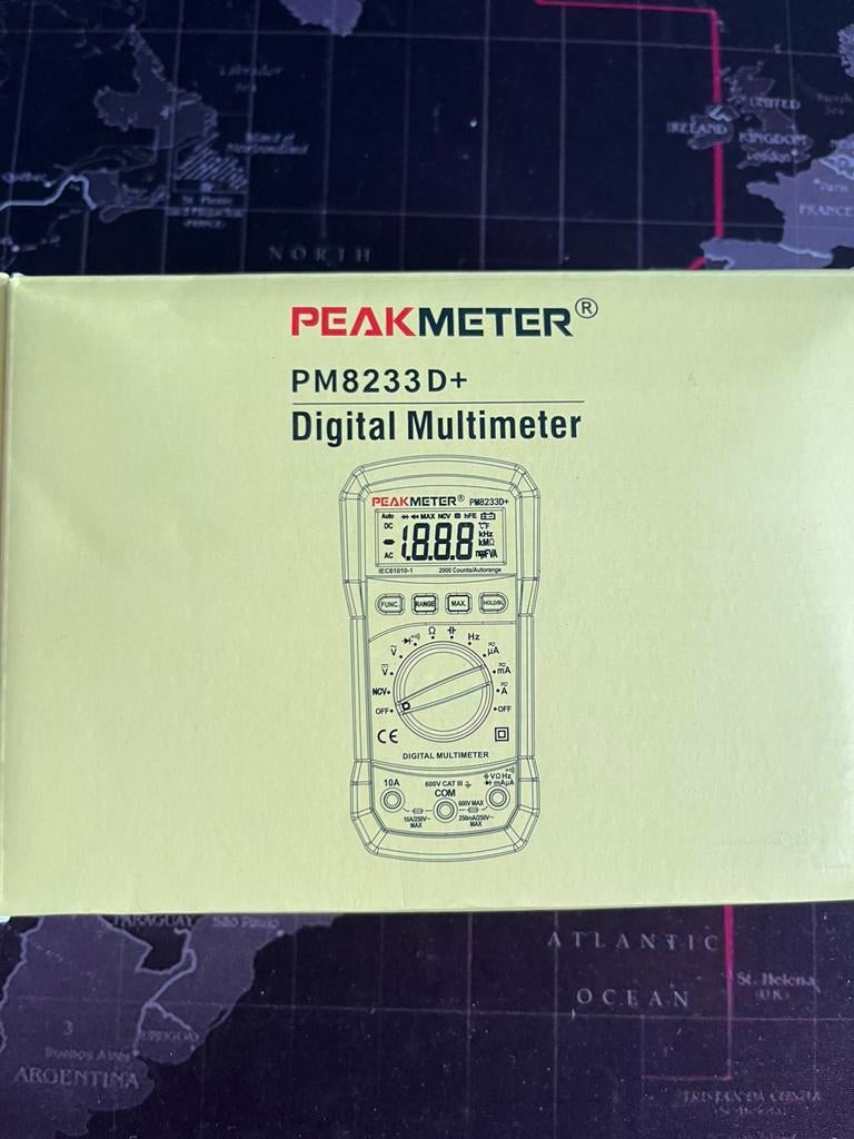 Multimètre, Bricolage & Construction, Instruments de mesure, Enlèvement, Comme neuf