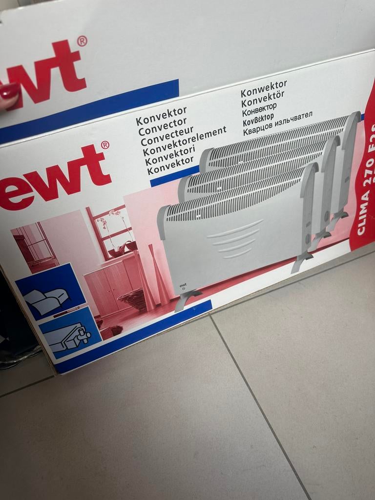 Elektrische bijverwarming, Enlèvement, Comme neuf