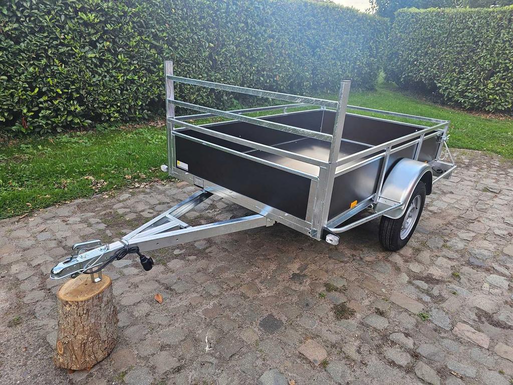 BW Trailers - NIEUW - Ongeremde Bakwagen aanhangwagen, Gebruikt