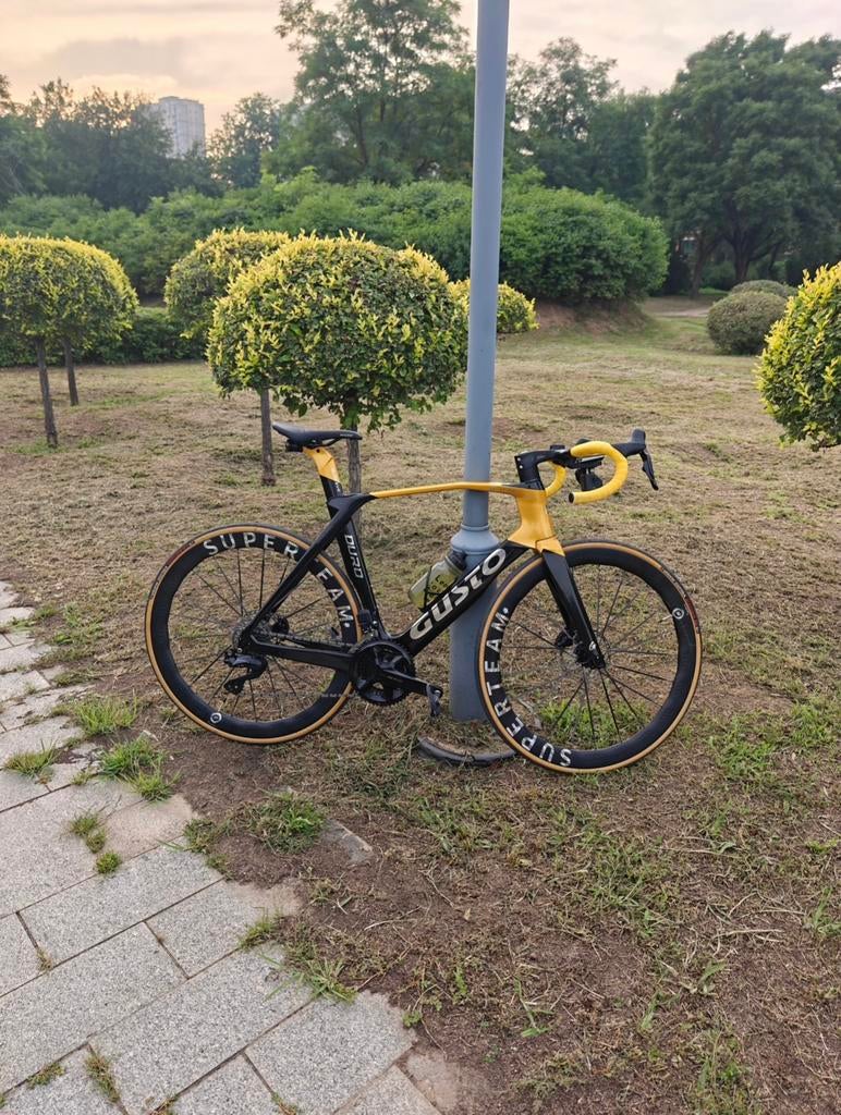 Gusto Duro Evo (zie beschrijving), Fietsen en Brommers, Fietsen | Vouwfietsen, Ophalen, Zo goed als nieuw, Heren, Overige merken