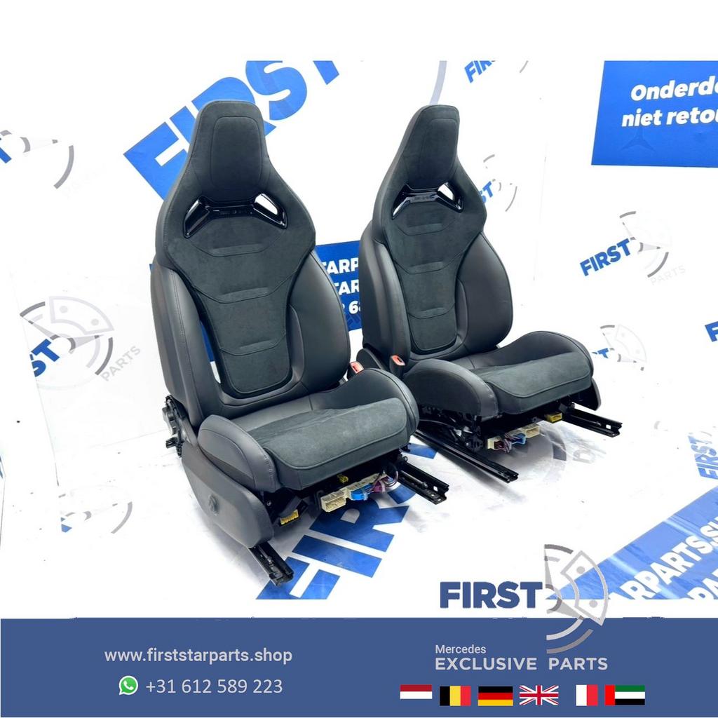 W206 C63 AMG KUIP STOELEN SET C63s E PERFORMANCE S206 interi, Auto-onderdelen, Gebruikt, -, Ophalen of Verzenden, -