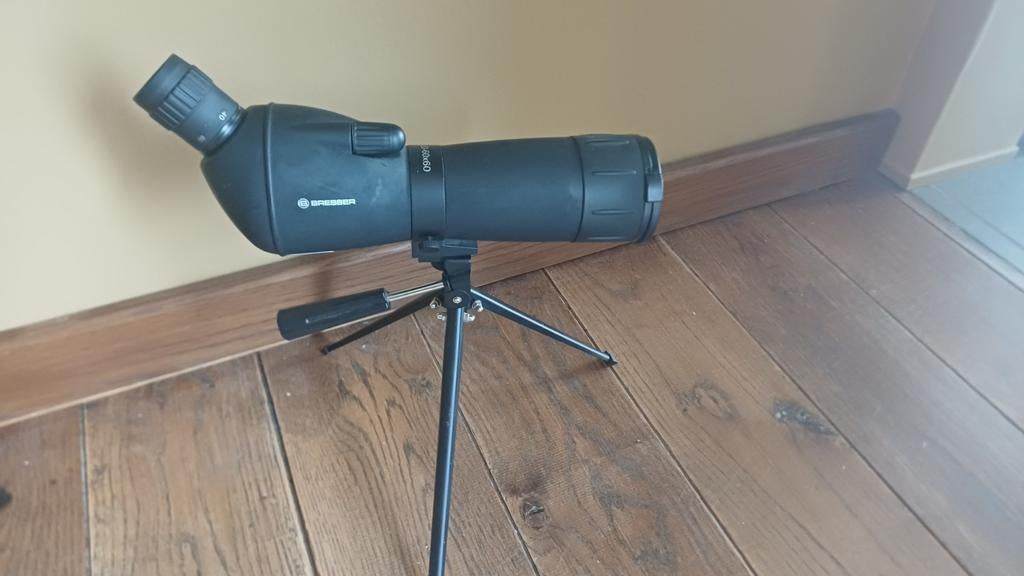 BRESSER SPOTTING SCOPE 20-60X60, Audio, Tv en Foto, Optische apparatuur | Telescopen, Ophalen of Verzenden, Met statief