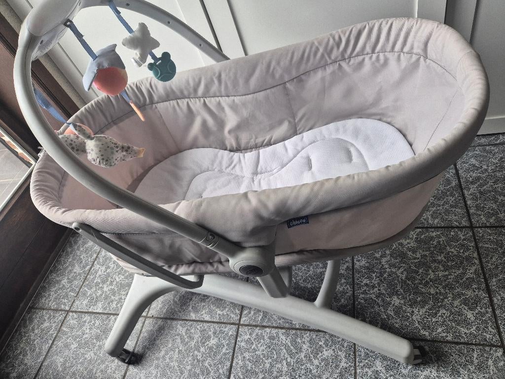 Chicco baby hug 4-in-1 - verrijdbaar babybedje, Ophalen, Zo goed als nieuw, Minder dan 140 cm, 70 tot 85 cm