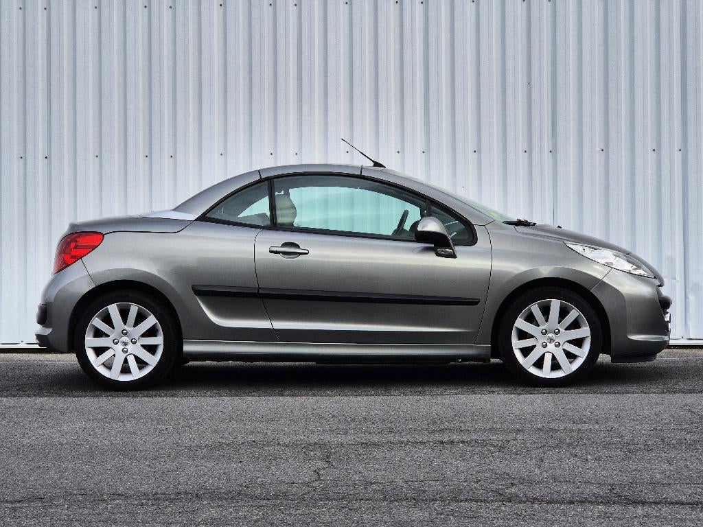 Peugeot 207cc (CABRIO) 1.6i Zeer nette staat., Autos, Peugeot, Cuir, Argent ou Gris, Achat, Beige