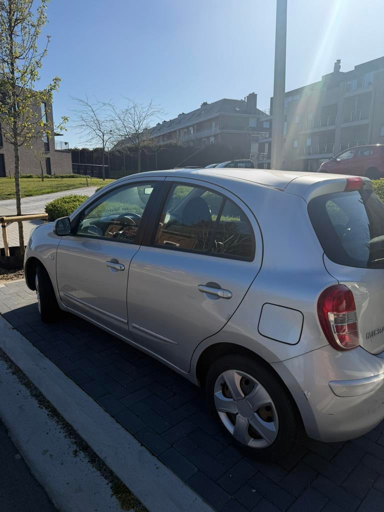 Te koop: Nissan Micra 1.2L 2011 – Gekeurd, Car-Pass, GPS, Auto's, Nissan, Stof, Zwart, Micra, Handgeschakeld