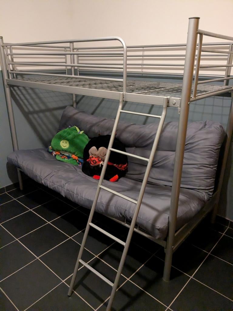 Hoogslaper met zetel, Huis en Inrichting, Ophalen, Hoogslaper