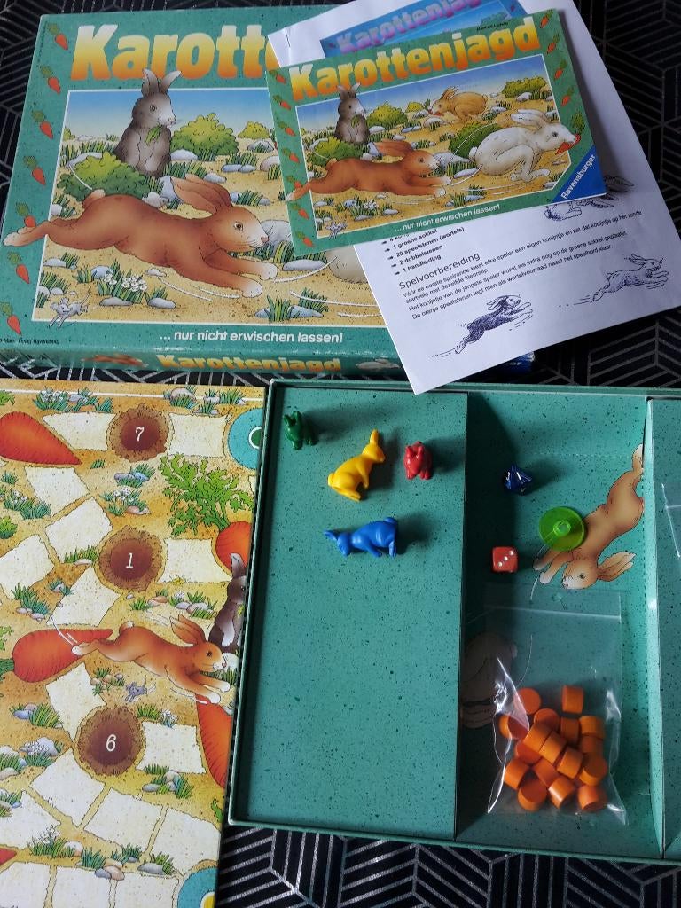 Spel Karottenjagd, 2-4 spelers, 6+, als nieuw, + gratis demo, Enlèvement ou Envoi, Comme neuf, Ravensburger
