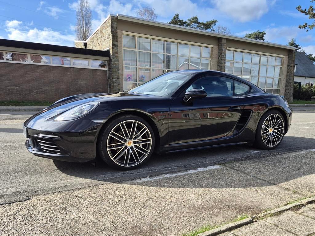 Porsche 718 Cayman PDK, PASM, sportuitlaat, garantie, Auto's, Automaat, 4 cilinders, Leder, Bedrijf