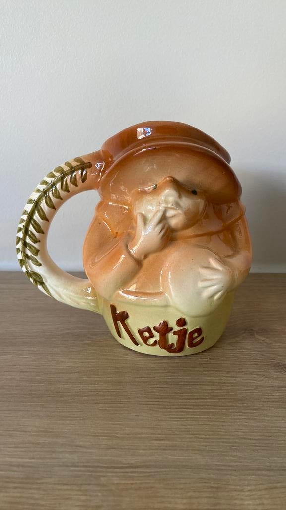 brussels ketje bierkruik bierpot, Ophalen of Verzenden